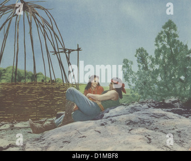 Die Schlacht Am Apachenpass Battle At Apache Pass Szenenbild Stock