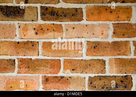Sandstock bricks in the exterior wall of a house Stock Photo