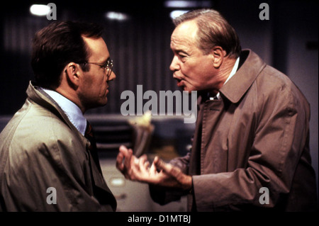 Glengarry Glen Ross  Glengarry Glen Ross  Kevin Spacey, Jack Lemmon John Williamson (Kevin Spacey) und Shelley Levene (Jack Stock Photo