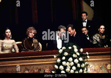 Der Pate Iii  Godfather Iii,  Sofia Coppola, Diane Keaton, Al Pacino, John Savage, Andy Garcia, Don Novello, Talia Shire Eines Stock Photo