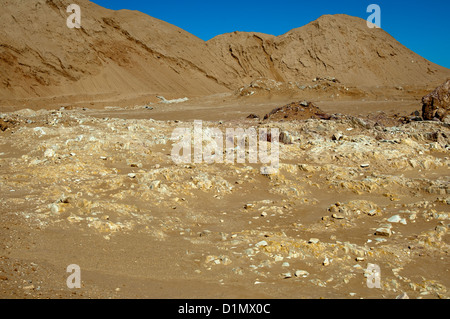 Denuded bedrock on the bottom of a depleteded diamond deposit, De Beers  Namaqualand Mines, Kleinzee, Namaqualand, South Africa - SuperStock