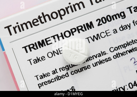 Trimethoprim Antibiotic Tablets 200mg Made By Actavis D1myeg 