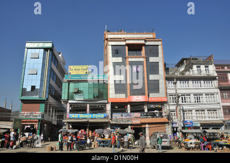 modern building Banepa Nepal Stock Photo