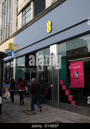 The EE mobile phone shop in Brighton UK Stock Photo