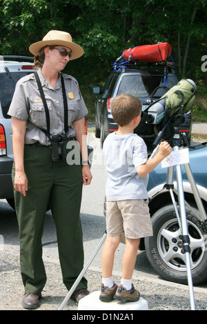 The Acadia National Park Ranger Program, part of the National Park ...