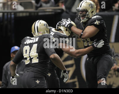 Miami Dolphins' Jay Cutler (right) is sacked for a loss by New Orleans  Saints' Cameron Jordan (94) during the NFL International Series match at  Wembley Stadium, London Stock Photo - Alamy