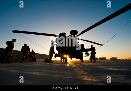 AH-64 Apache Helcopter Stock Photo