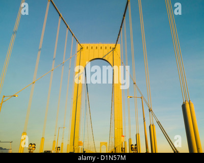 Whitestone bridge Stock Photo