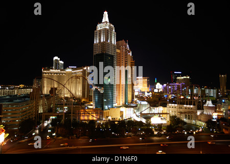 new york new york resort hotel and casino Las Vegas Nevada USA Stock Photo