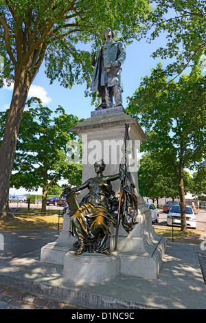 Monument of Sir John MacDonald Ottawa Ontario Canada National Capital City first prime minister Stock Photo