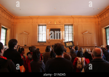 Independence Hall, interior views. Stock Photo