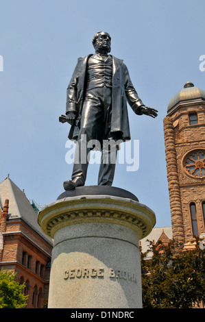 George Brown former premier canadaLegislative Assembly Queen's Park Toronto Ontario Capital City Stock Photo