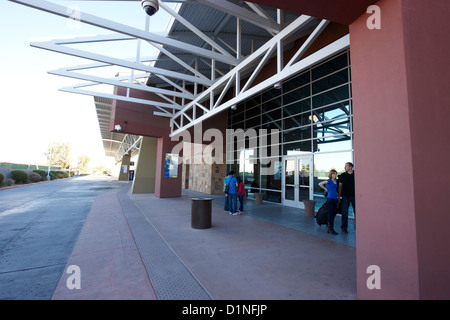 rtc south strip transfer terminal bus station Las Vegas Nevada USA Stock Photo