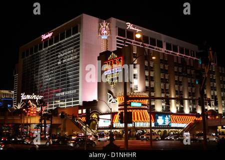 the flamingo hotel and casino Las Vegas Nevada USA Stock Photo