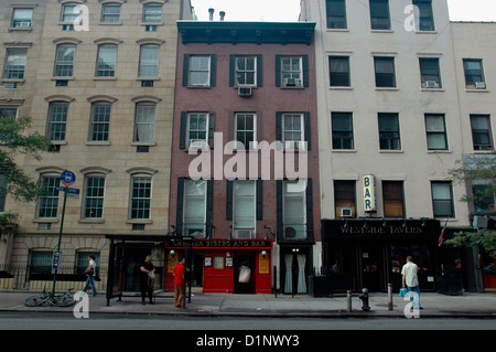 Buildings along West 23 Street in the Chelsea neighborhood of New York on September 15, 2005. (© Frances M. Roberts) Stock Photo