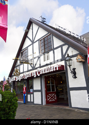 Sights in the Danish Town of Solvang California USA Stock Photo