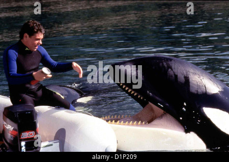 Free Willy 3 - Die Rettung  Free Willy 3: Rescue  Jesse (Jason James Richter) und sein Freund Willy *** Local Caption *** 1997 Stock Photo