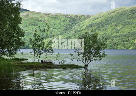 Loch Lomond viewed from Tarbet, Scotland Stock Photo