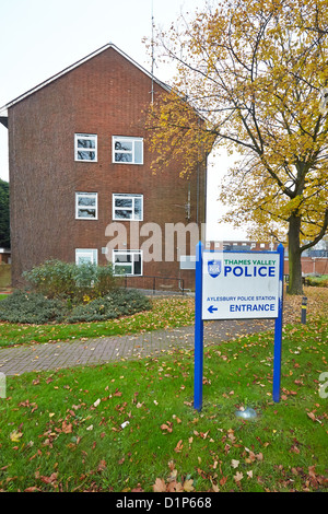 General view of Aylesbury Police Station in Buckinghamshire Stock Photo