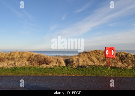 Land, sea and skyscape in St Andrews Stock Photo