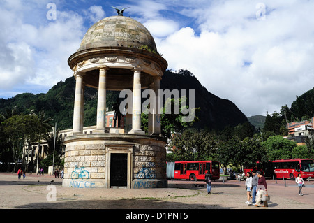 Parque de Los Periodistas in BOGOTA Department of Cundimarca COLOMBIA Stock Photo