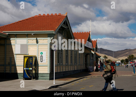 Blenheim Train Station. Stock Photo