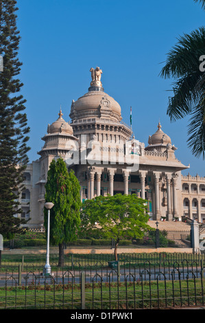 Vidhana Soudha Secretariat and State Legislature Bangalore Karnataka India Stock Photo