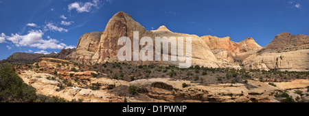 Hickman Bridge Trail, Navajo Dome, Capitol Reef National Park, Utah, USA Stock Photo