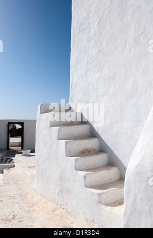 South of Tunisia, Djerba,the ancient Fadh Loon mosque Stock Photo