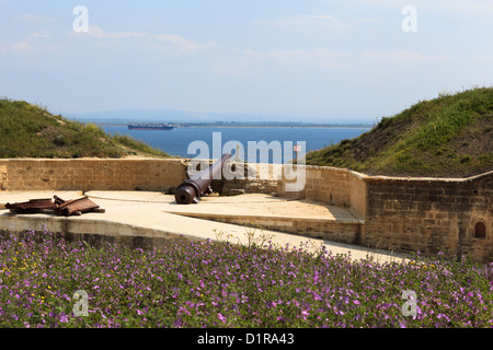 World War I (Battle of Canakkale) Date of ball used in the defense of Gallipoli Stock Photo