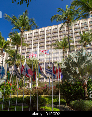 SAN JUAN, PUERTO RICO - The InterContinental Hotel, a beach resort at Isla Verde.