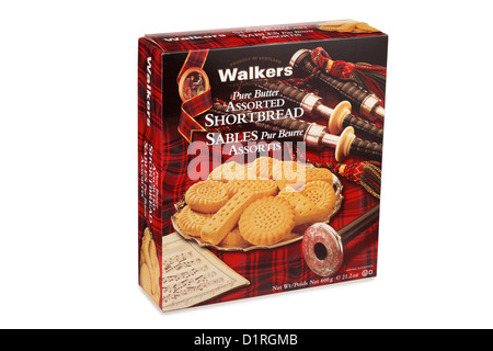 Package of Shortbread Stock Photo