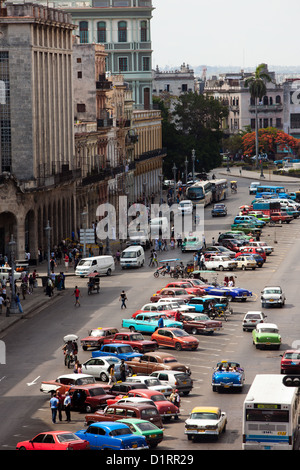 Havana, Cuba - on June, 7th. Havana city, 7th 2011. Stock Photo