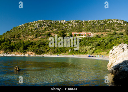 kalamia beach lassi near argostoli kefalonia ionian islands greece Stock Photo