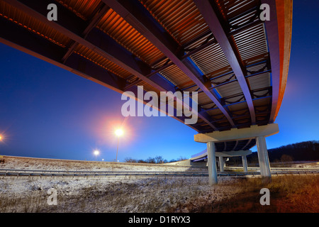 Underneath Highway Stock Photo