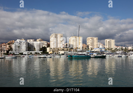 Marina of Estepona, Costa del Sol, Andalusia Spain Stock Photo