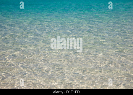 Cala Rajada, Mallorca, Balearic Islands, Spain. The clear turquoise waters of Cala Agulla. Stock Photo