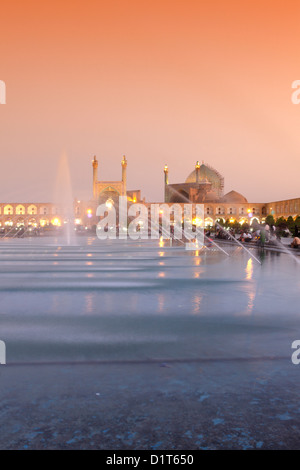 Imam mosque (also called Shah mosque) in Naqsh-e Jahan Square, Esfahan, Iran Stock Photo