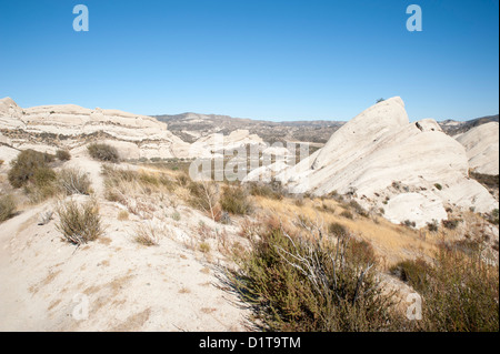 Mormon Rocks in Cajon Pass, San Bernardino County, California, USA Stock Photo