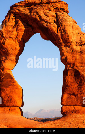 Delicate Arch, Arches NP, Utah, USA Stock Photo