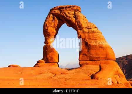 Delicate Arch, Arches NP, Utah, USA Stock Photo