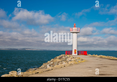 The pier at the fishing town of Howth, Dublin, Ireland Stock Photo