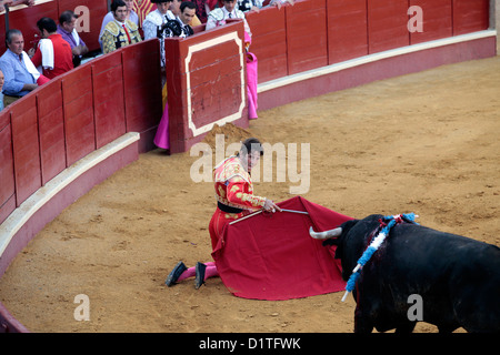 Sanlucar, Spain, the bullfight arena of Sanlucar de Barrameda Stock Photo