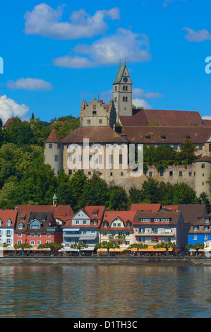 Meersburg, Castle, Lake Constance (Bodensee), Baden-Wuerttemberg, Germany, Europe Stock Photo