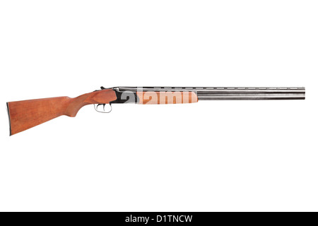 vintage gun isolated on white background Stock Photo - Alamy