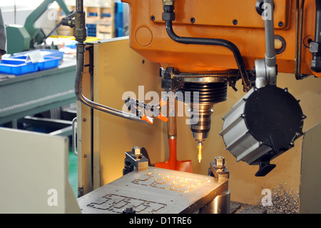 Industrial machine tool bit Stock Photo