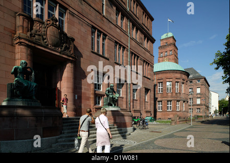 Freiburg, Germany, receiving the Albert-Ludwigs-University Stock Photo