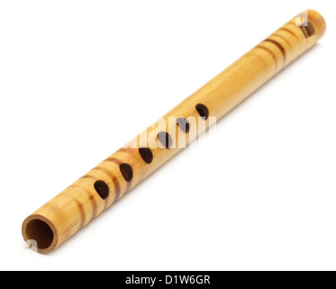 Bamboo flute of Indian subcontinent Stock Photo