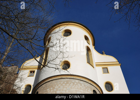 The former Benedictine monastery of St. Mang, Füssen, Bavaria, Germany. Stock Photo