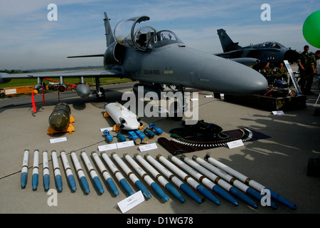 Aero L-159 ALCA weapons Stock Photo